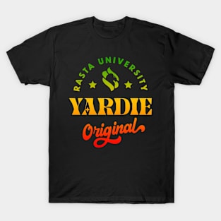 Rasta University Yardie Original Rasta Colors Reggae T-Shirt